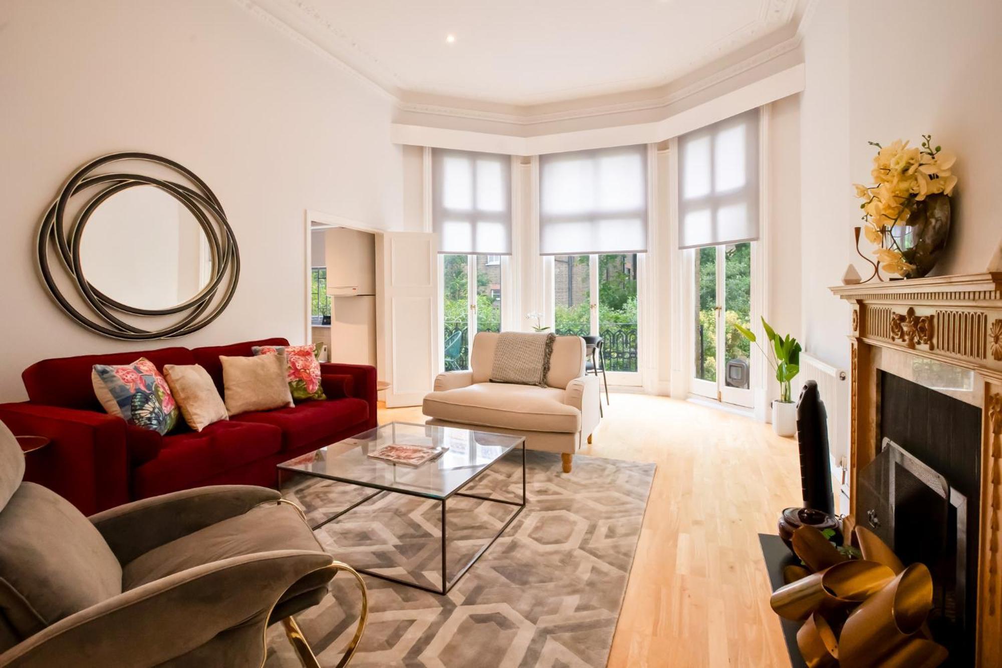 Primrose Hill Park Apartment Лондон Стая снимка